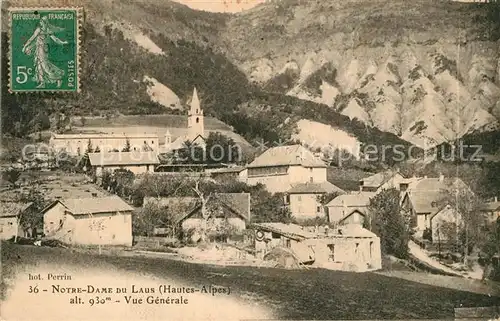 AK / Ansichtskarte Notre Dame du Laus Vue generale avec l Eglise Kat. Saint Etienne le Laus