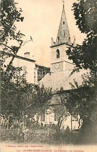 AK / Ansichtskarte Notre Dame du Laus Le Couvent vue interieure Clocher Kat. Saint Etienne le Laus