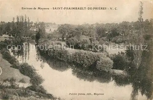 AK / Ansichtskarte Saint Fraimbault de Prieres Panorama Kat. Saint Fraimbault de Prieres