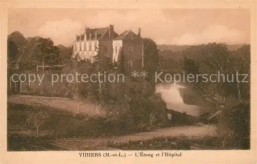 AK / Ansichtskarte Vihiers Etang Hospital Kat. Vihiers