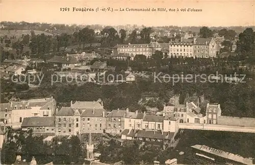 AK / Ansichtskarte Fougeres Panorama Kat. Fougeres