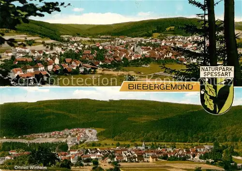 AK / Ansichtskarte Biebergemuend Ortsteile Kassel Wirtheim Kat. Biebergemuend