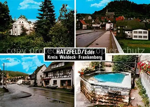 AK / Ansichtskarte Hatzfeld Ortsansichten Kat. Hatzfeld (Eder)