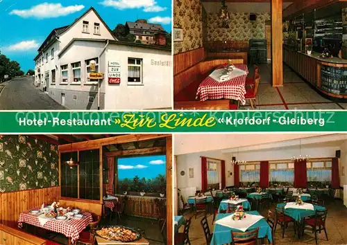AK / Ansichtskarte Gleiberg Hotel Restaurant Zur Linde