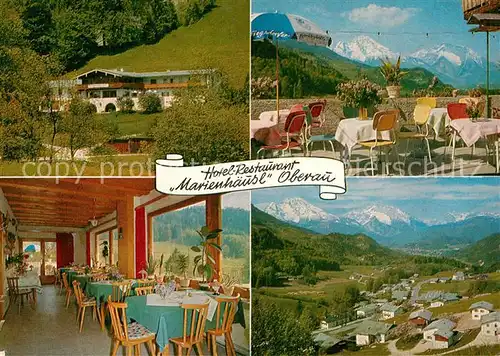 AK / Ansichtskarte Oberau Berchtesgaden Hotel Restaurant Marienhaeusl Kat. Berchtesgaden