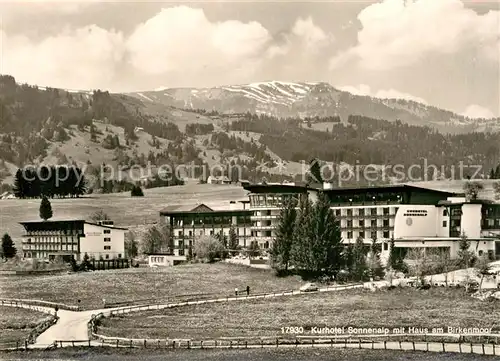 AK / Ansichtskarte Sonthofen Oberallgaeu Kurhotel Sonnenalp Haus am Birkenmoor Kat. Sonthofen