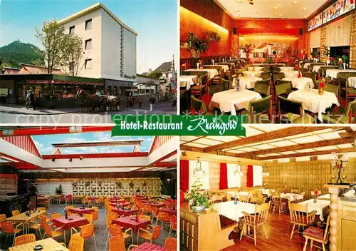 AK / Ansichtskarte Koenigswinter Hotel Restaurant Rheingold Kat. Koenigswinter