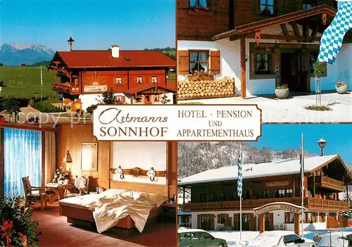 AK / Ansichtskarte Reit Winkl Artmanns Sonnhof Hotel Pension Appartementhaus Kat. Reit im Winkl