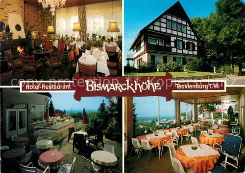 AK / Ansichtskarte Tecklenburg Hotel Restaurant Bismarckhoehe Kat. Tecklenburg