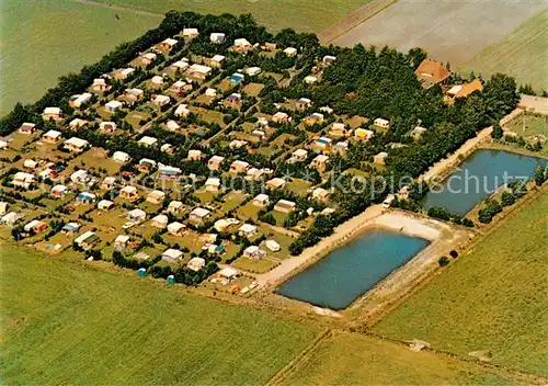 AK / Ansichtskarte Grossenkneten Fliegeraufnahme Campingplatz Kat. Grossenkneten