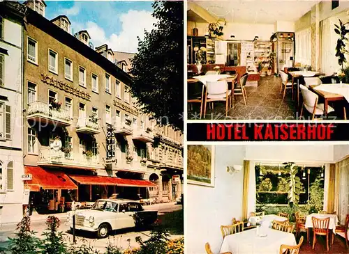 AK / Ansichtskarte Bad Ems Hotel Kaiserhof Kat. Bad Ems