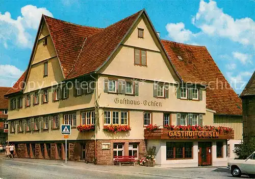 AK / Ansichtskarte Lossburg Gasthaus Ochsen Kat. Lossburg