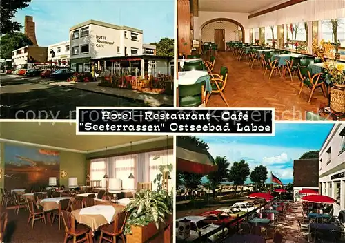 AK / Ansichtskarte Laboe Hotel Restaurant Cafe Seeterrassen Kat. Laboe