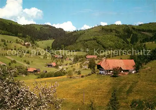 AK / Ansichtskarte Oberentersbach Panorama Kat. Zell am Harmersbach