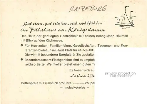 AK / Ansichtskarte Ratzeburg Fliegeraufnahme  Kat. Ratzeburg