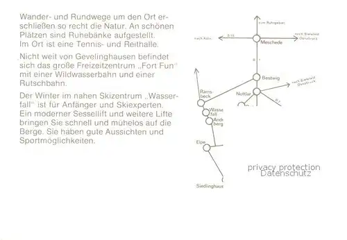 AK / Ansichtskarte Gevelinghausen Gasthof Pension Rath Kat. Olsberg