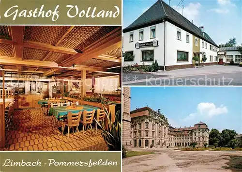 AK / Ansichtskarte Pommersfelden Gasthof Volland Schloss Kat. Pommersfelden