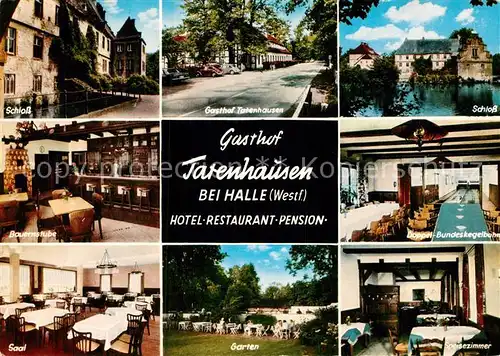 AK / Ansichtskarte Halle Westfalen Gasthof Restaurant Hotel Pension Tatenhausen Schloss  Kat. Halle (Westf.)