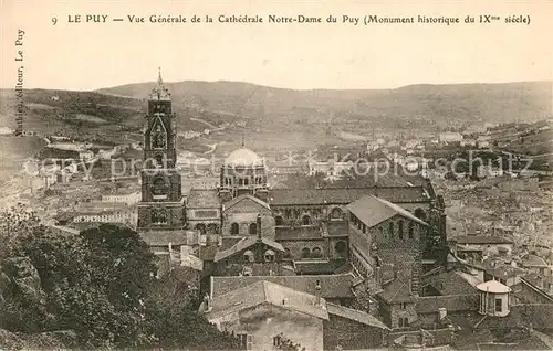 AK / Ansichtskarte Le Puy en Velay Panorama Cathedrale Notre Dame  Kat. Le Puy en Velay