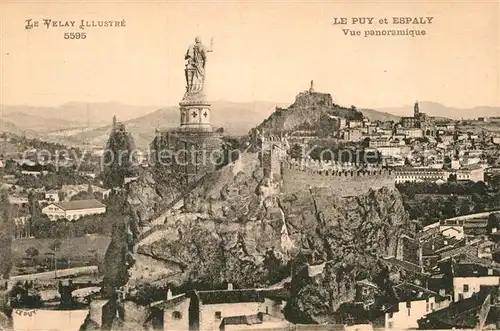 AK / Ansichtskarte Le Puy en Velay Panorama Kat. Le Puy en Velay