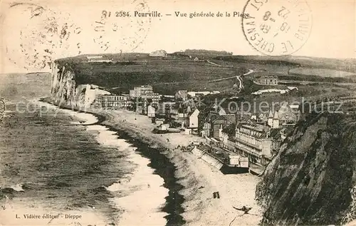 AK / Ansichtskarte Pourville Panorama Strand Kat. Issus
