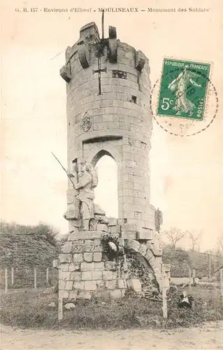 AK / Ansichtskarte Moulineaux Soldatendenkmal Kat. Moulineaux