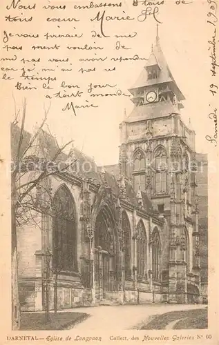 AK / Ansichtskarte Darnetal Kirche Longpaon  Kat. Darnetal