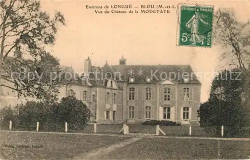 AK / Ansichtskarte Blou Longue Chateau Modetaye Kat. Blou