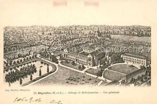 AK / Ansichtskarte Begrolles en Mauges Kloster Bellefontaine  Kat. Begrolles en Mauges