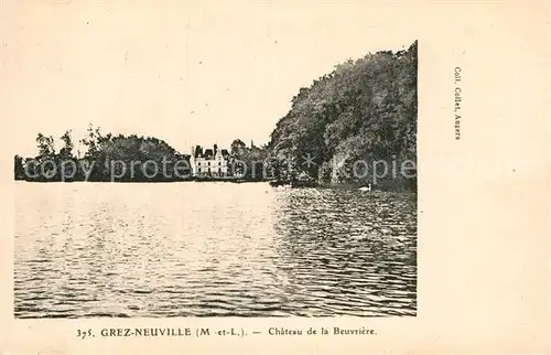 AK / Ansichtskarte Grez Neuville Chateau Beuvriere Kat. Grez Neuville