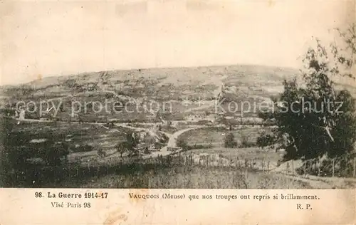 AK / Ansichtskarte Vauquois Krieg 1914 1917  Kat. Vauquois