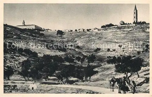 AK / Ansichtskarte Jerusalem Yerushalayim Oelberg Bethanienweg Kat. Israel