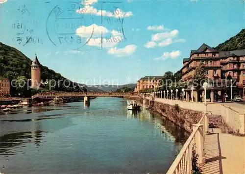 AK / Ansichtskarte Bad Ems Uferpartie Kat. Bad Ems