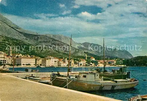 AK / Ansichtskarte Makarska Dalmatien Hafen Kat. Kroatien