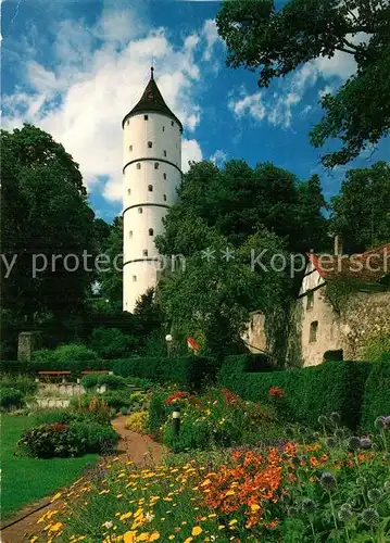 AK / Ansichtskarte Biberach Riss Weisse Turm Kat. Biberach an der Riss