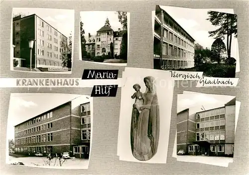 Bergisch Gladbach Katholisches Krankenhaus Schwesternhaus Maria Hils  Kat. Bergisch Gladbach