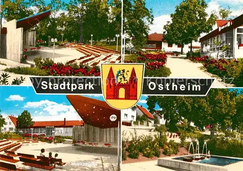 Ostheim Rhoen Stadtpark Kat. Ostheim v.d.Rhoen