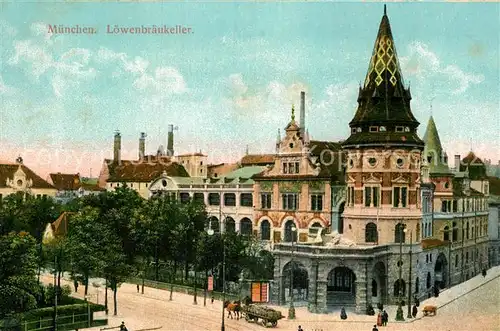 AK / Ansichtskarte Muenchen Loewenbraeukeller Kat. Muenchen