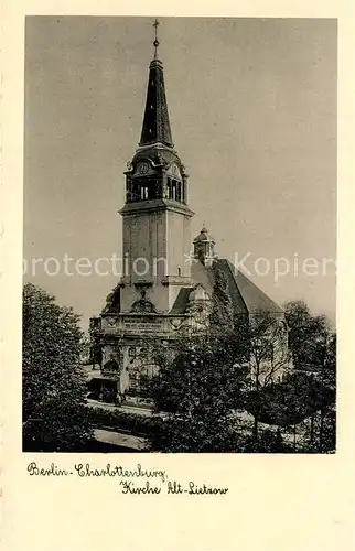 AK / Ansichtskarte Charlottenburg Kirche Alt Lietzow Kat. Berlin