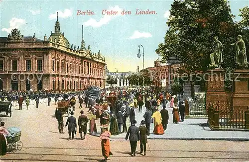 AK / Ansichtskarte Berlin Unter den Linden Kat. Berlin