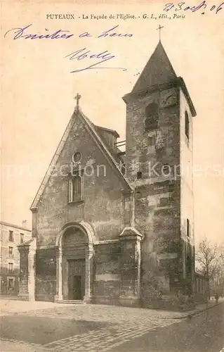 AK / Ansichtskarte Puteaux Kirche Kat. Puteaux