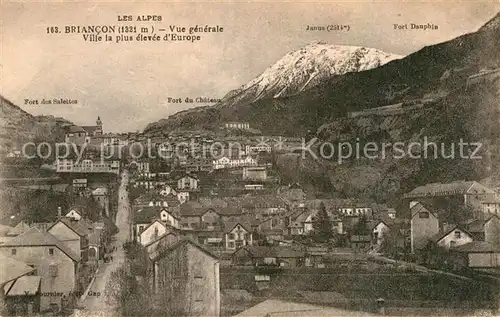 AK / Ansichtskarte Briancon Panorama Alpen Kat. Briancon