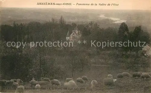 AK / Ansichtskarte Asnieres sur Oise Panorama Kat. Asnieres sur Oise