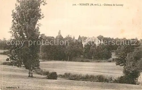 AK / Ansichtskarte Sceaux d Anjou Chateau Launay Kat. Sceaux d Anjou