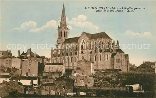 AK / Ansichtskarte Vihiers Kirche Notre Dame Kat. Vihiers