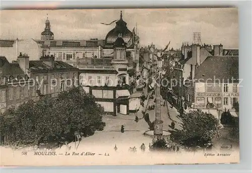 AK / Ansichtskarte Moulins Allier La Rue Allier Kat. Moulins