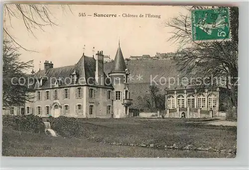 AK / Ansichtskarte Sancerre Chateau Estang Kat. Sancerre