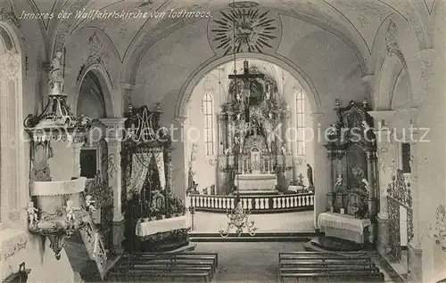 AK / Ansichtskarte Todtmoos Inneres der Wallfahrtskirche  Kat. Todtmoos