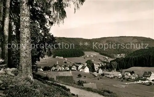 AK / Ansichtskarte Obertal Baiersbronn Gesamtansicht  Kat. Baiersbronn