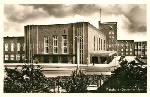 AK / Ansichtskarte Flensburg Deutsches Haus Kat. Flensburg